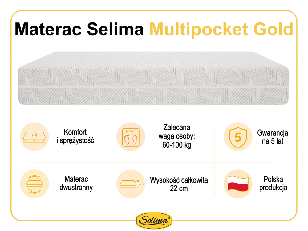 Selima Multipocket Gold